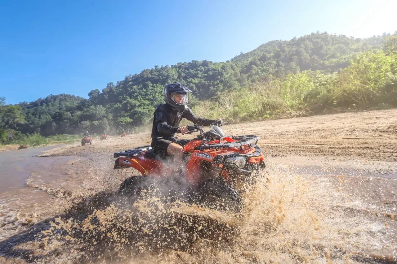 3 Hrs ATV + Whitewater Rafting Combo - 8Adventures