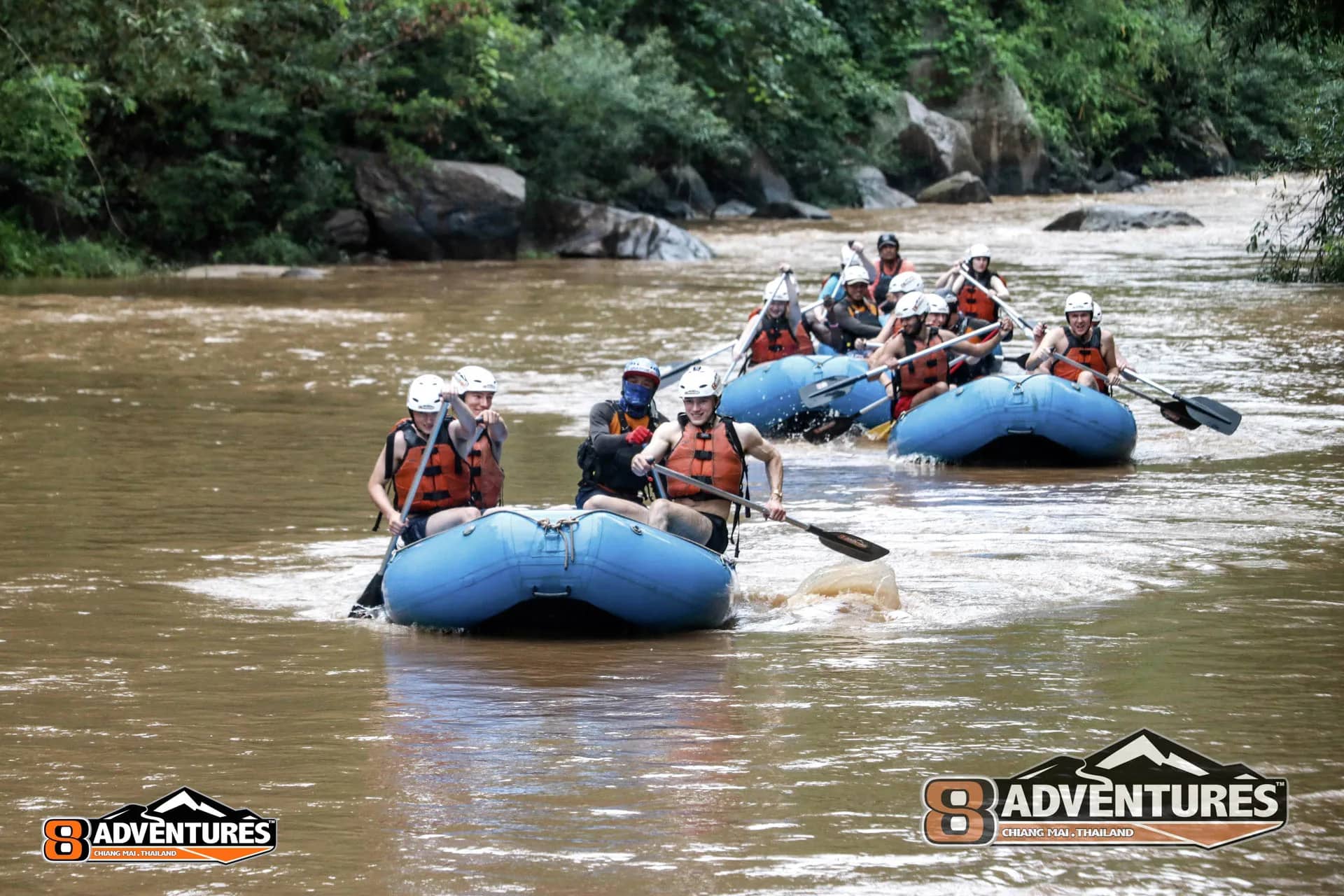 Mae Taeng Whitewater Rafting, 8 km or 10 km - 8Adventures - photo 6
