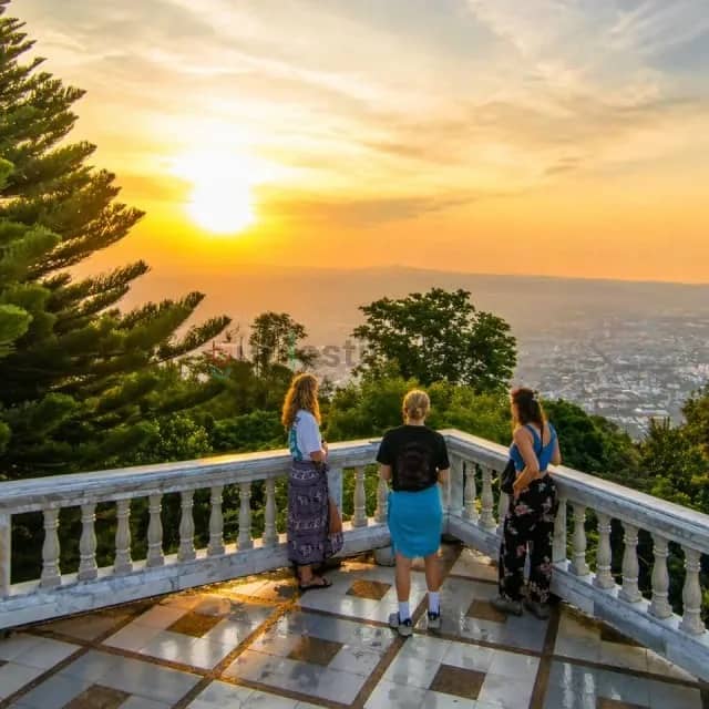 Elephant Observation & Golden Sunrise at Suthep Temple - photo 4