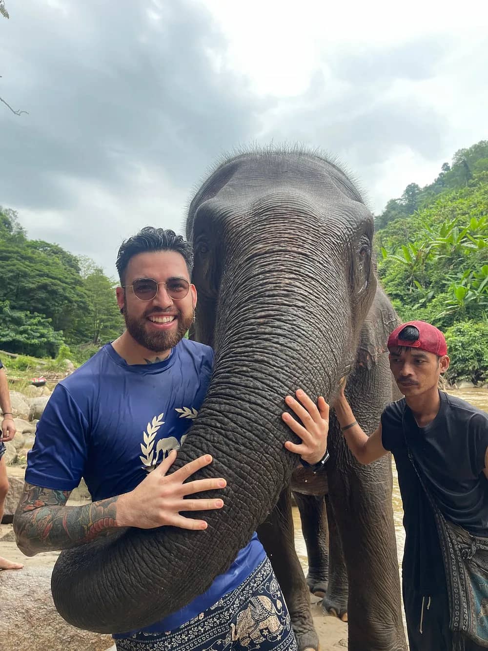 Full-Day Elephant Care + Whitewater Rafting & Trek to Waterfall - photo 7