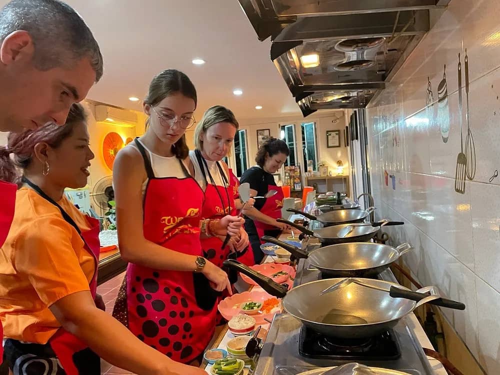 Half Day Morning Thai Cooking Class - We Cook Thai Home garden Cooking School