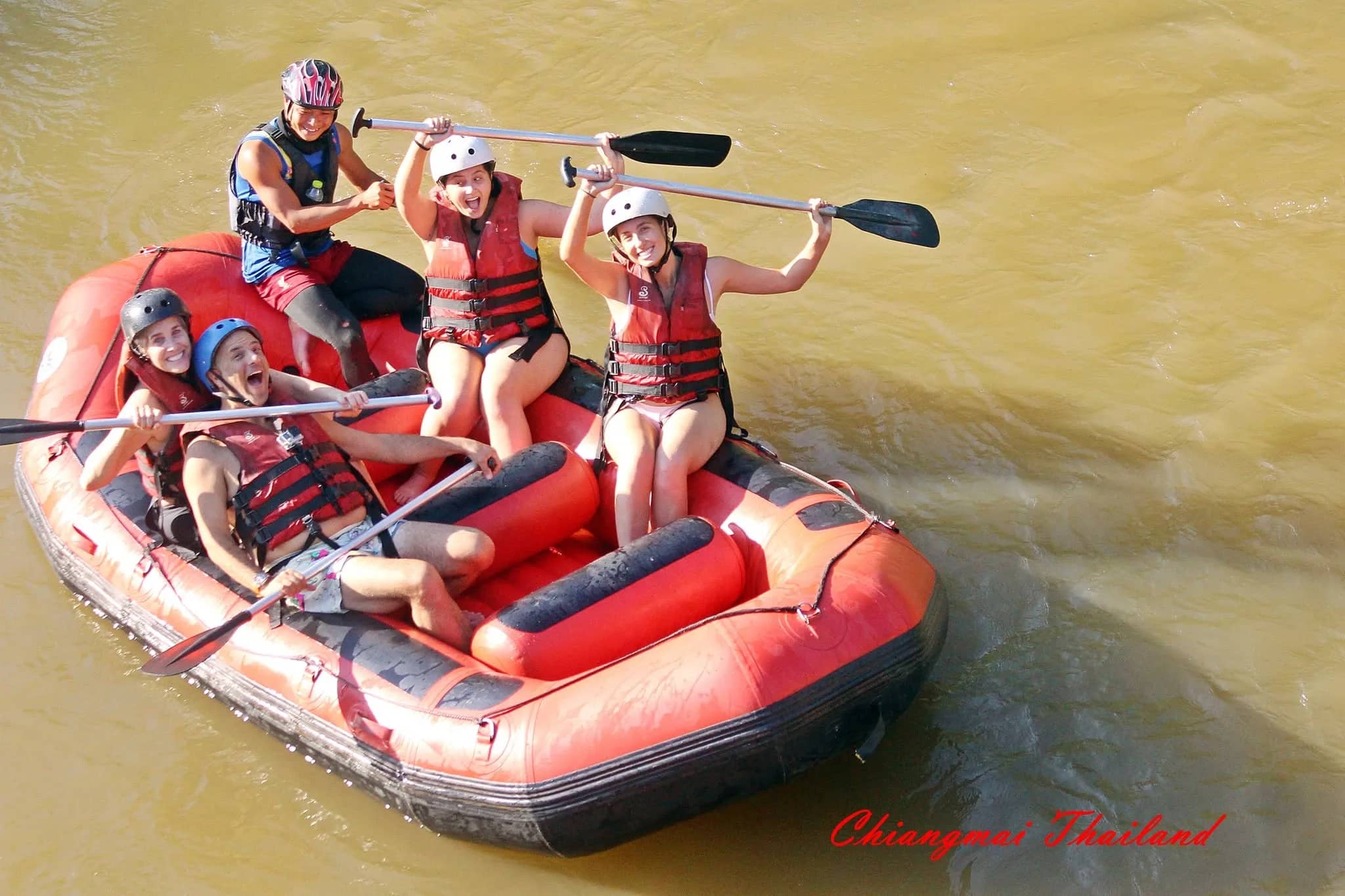 Half-Day Whitewater Rafting (4km) + Bamboo Rafting (4km)