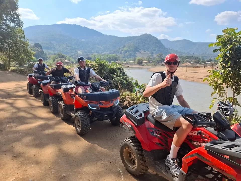 One Day ATV Riding 1 HR + Whitewater Rafting 4 Km + Elephant Care - photo 4
