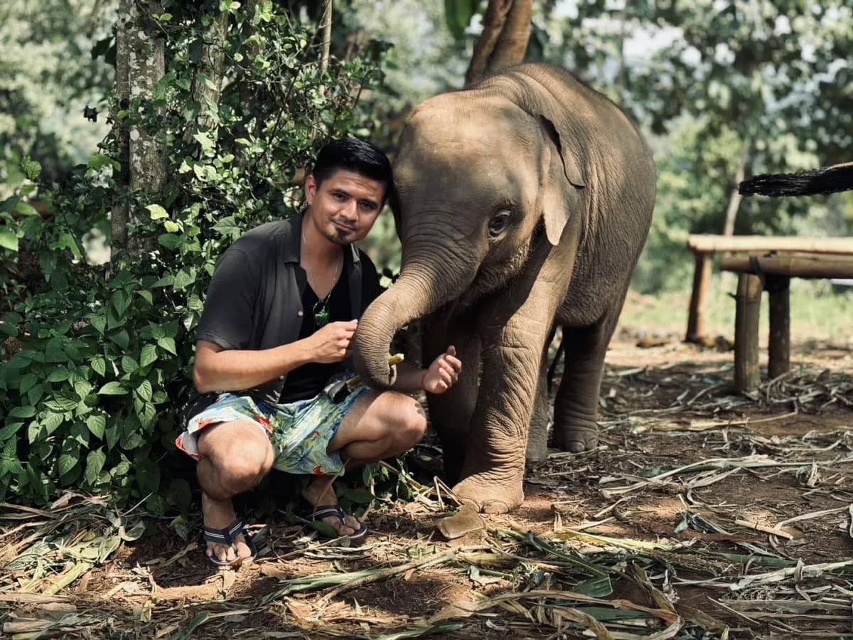 Pon Elephant Sanctuary - Waterfall - Bamboo Rafting - photo 4