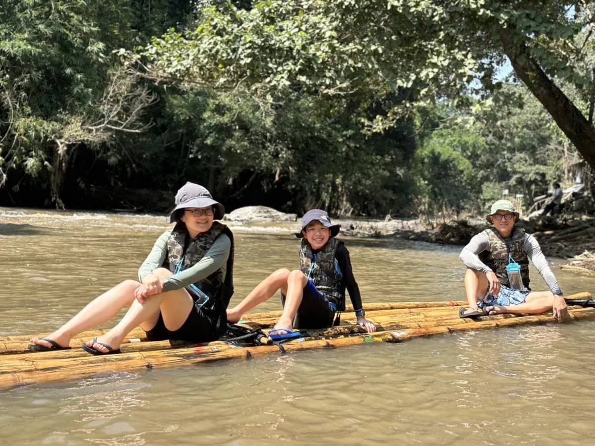 Pon Elephant Sanctuary - Waterfall - Bamboo Rafting - photo 5