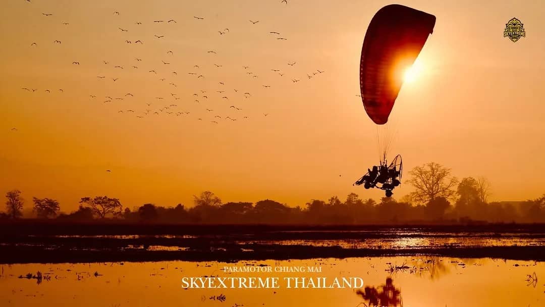 Premium Paramotor Flight - SkyExtreme Thailand (Sky High or Riverdale)