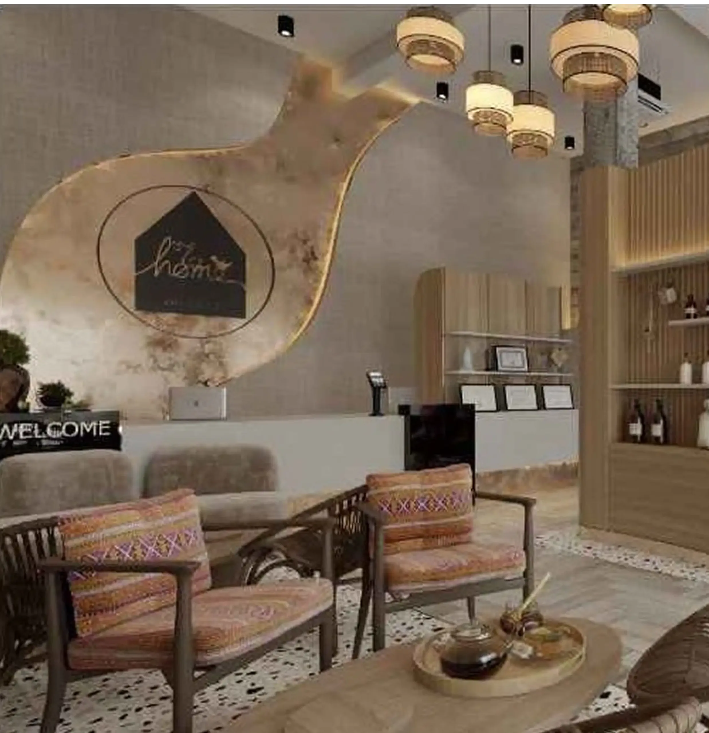 Lobby of the Ragang Road branch